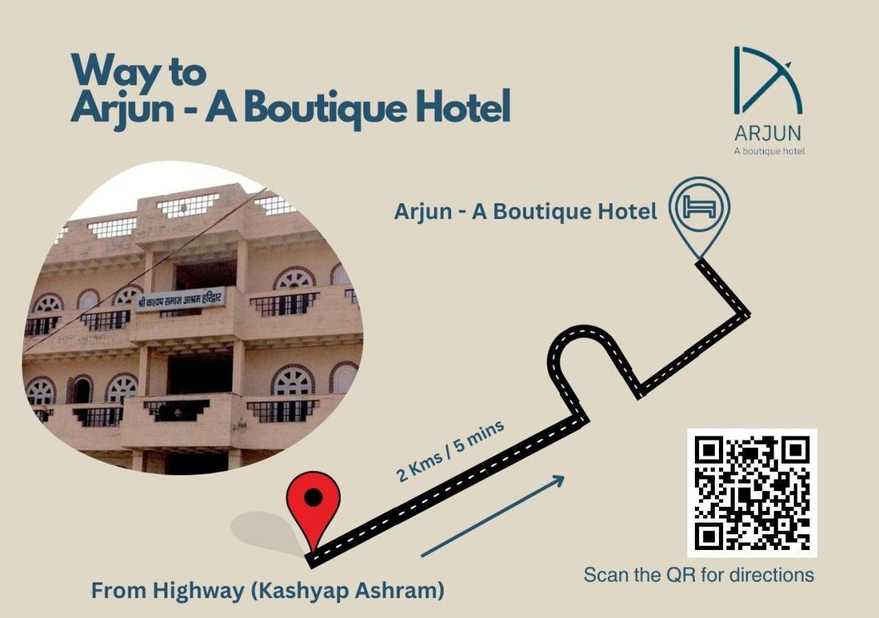 Arjun - A Boutique Hotel Haridwār Esterno foto